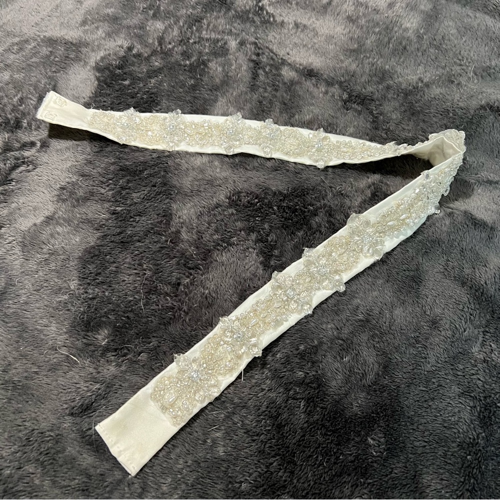 Elegant Beaded belt for a dress.